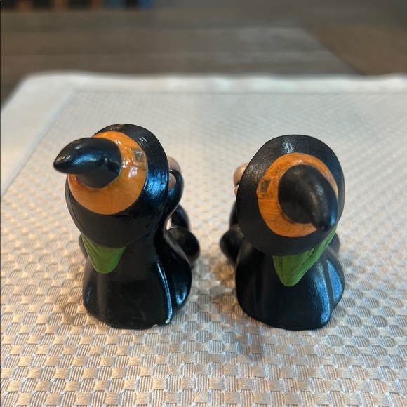 Rare Halloween Ceramic Witch Candleholders - Picture 9 of 15